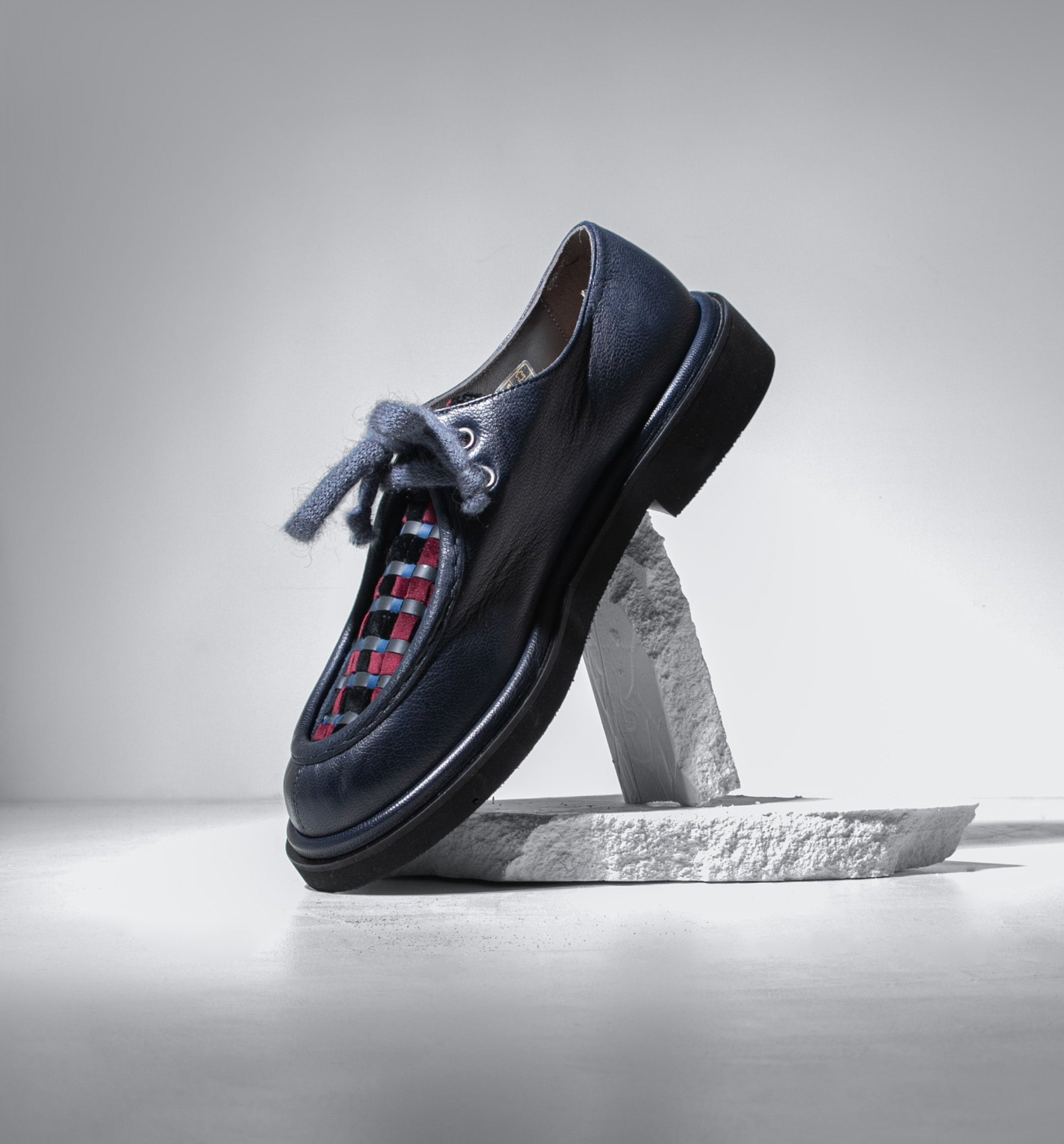 Acordonados Intrecciata Blue