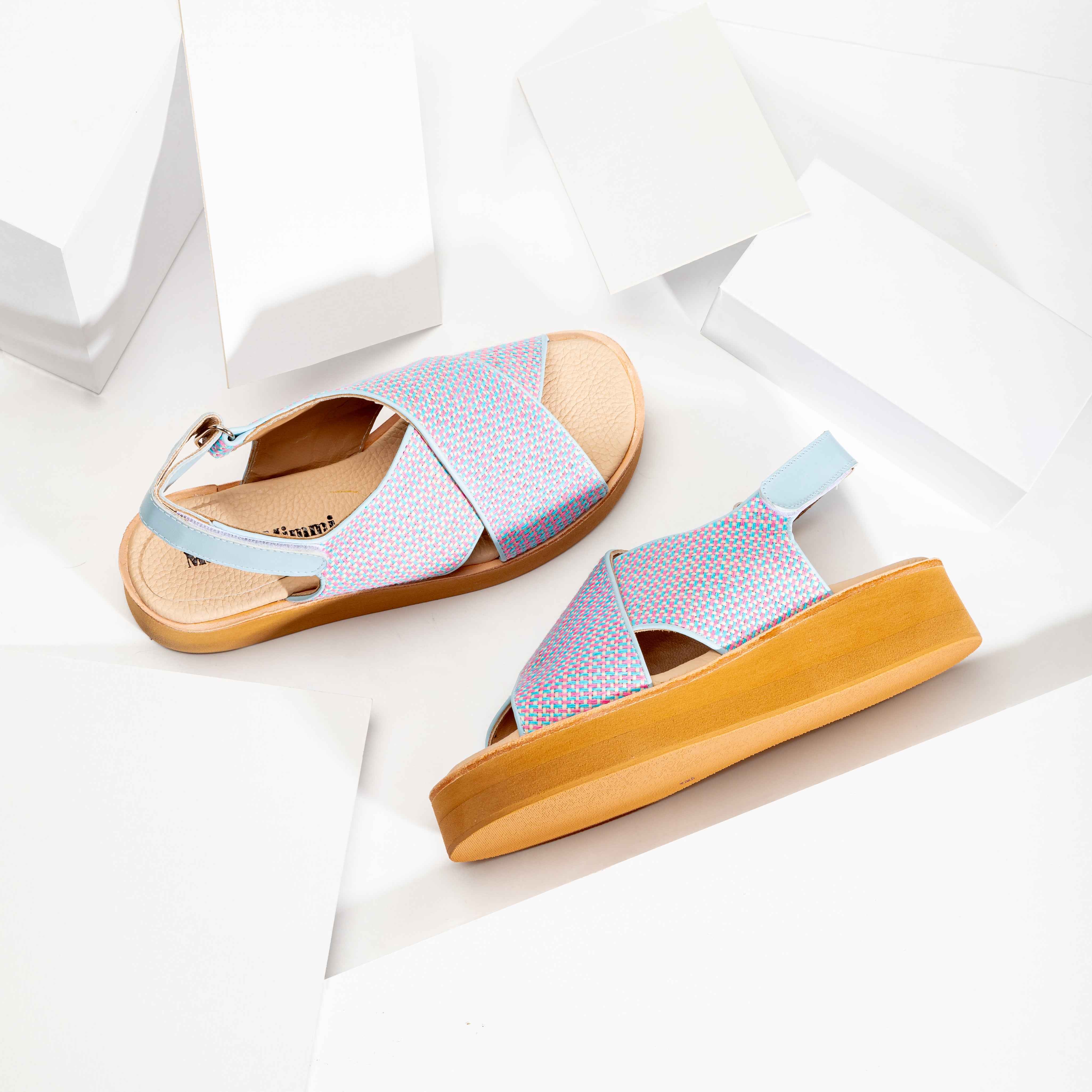 Sandalias RAFIA Ultralight Pastel