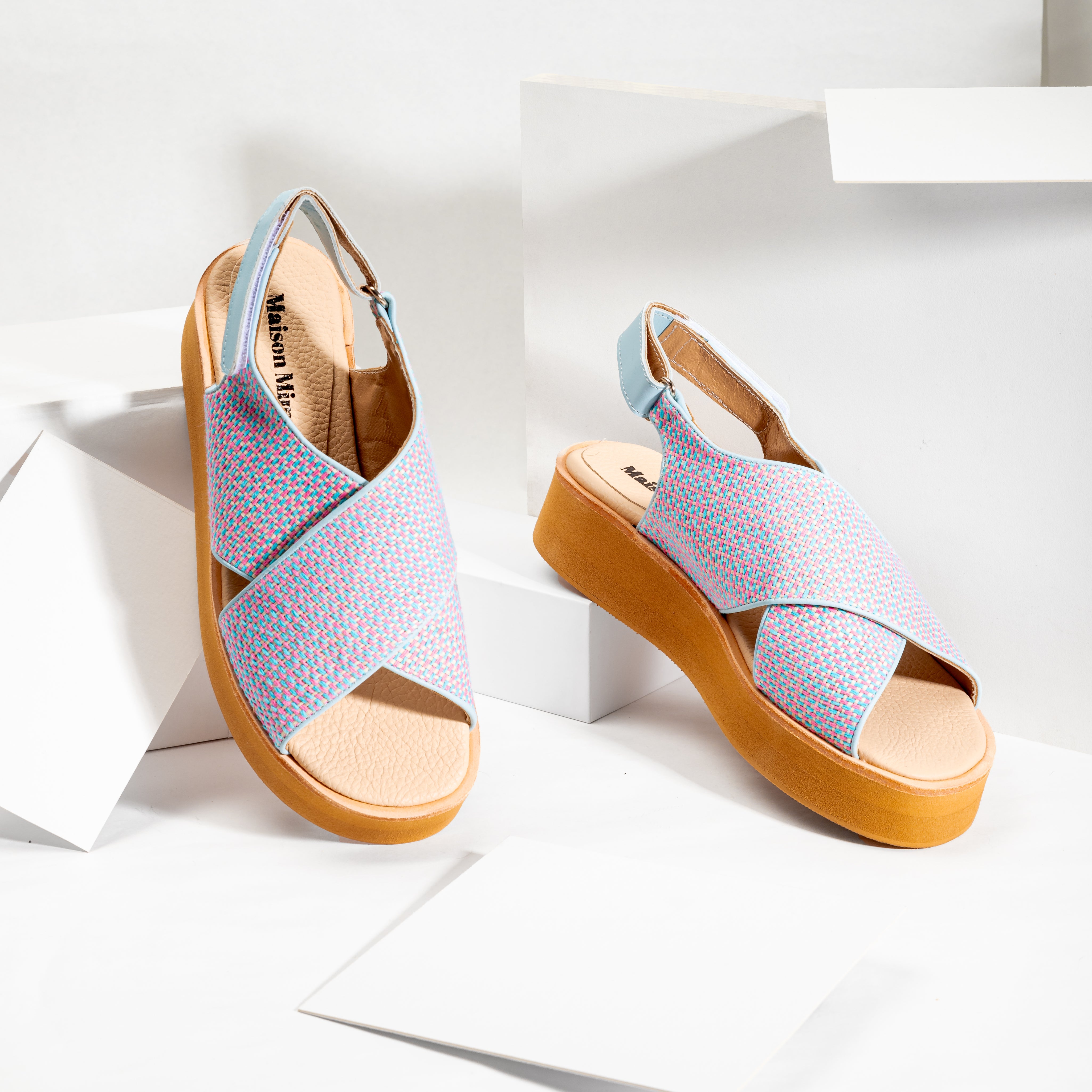 Sandalias RAFIA Ultralight Pastel
